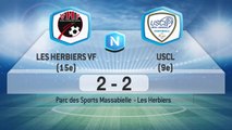 Les Herbiers 2 - 2 USCL (J10 S16/17)