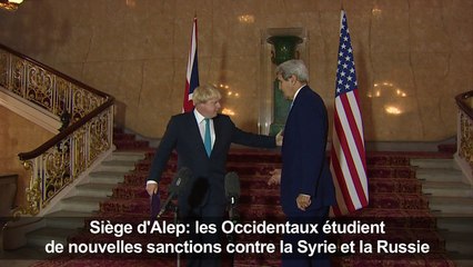 Syrie : Washington et Londres étudient de nouvelles sanctions