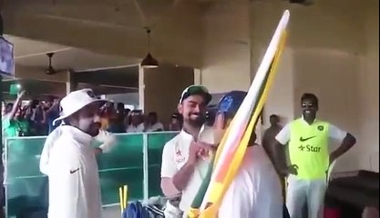 Really funny scenes inside Indian Cricket    Team's dressing room