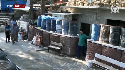 Türkmendağı'nın "yer altı hastanesi"