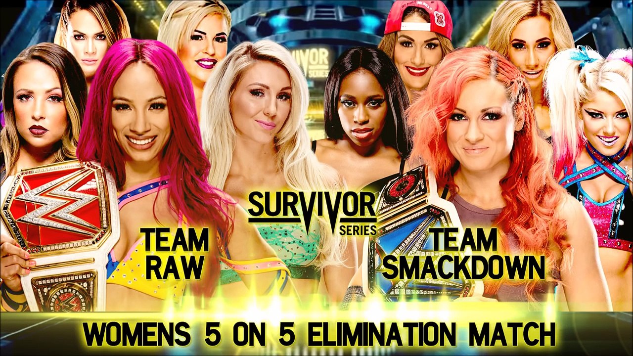 WWE Survivor Series 2016 Match card
