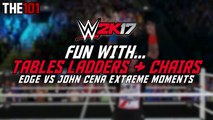 WWE 2K17 - EXTREME Fun With Tables, Ladders & Chairs! (WWE 2K17 Extreme & Epic Moments) #WWE2K17