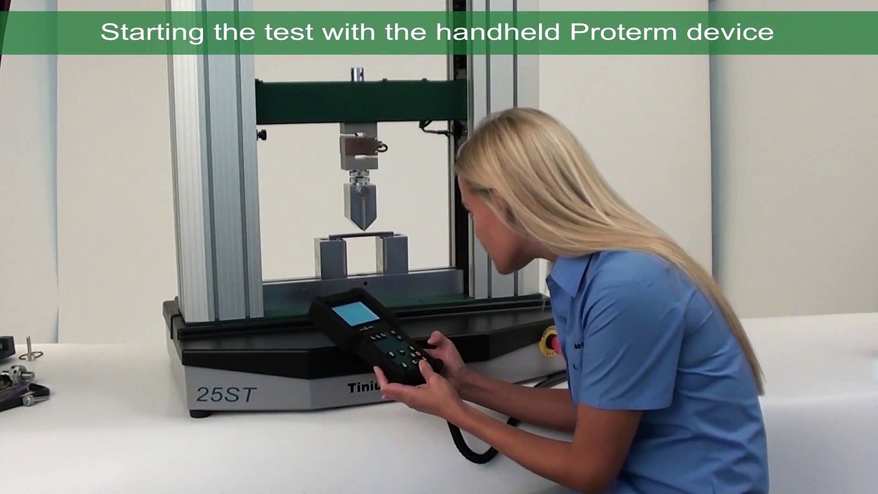 25ST 3 Point Flex Bend Test