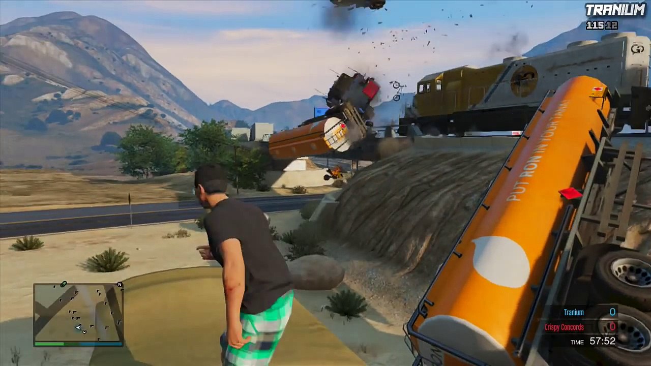 GTA 5 Online Funny Moments - Submarine Fun, Bike Under Map, Jet Ski Sliding (GTA V Online)-0zmAwiGIHW8
