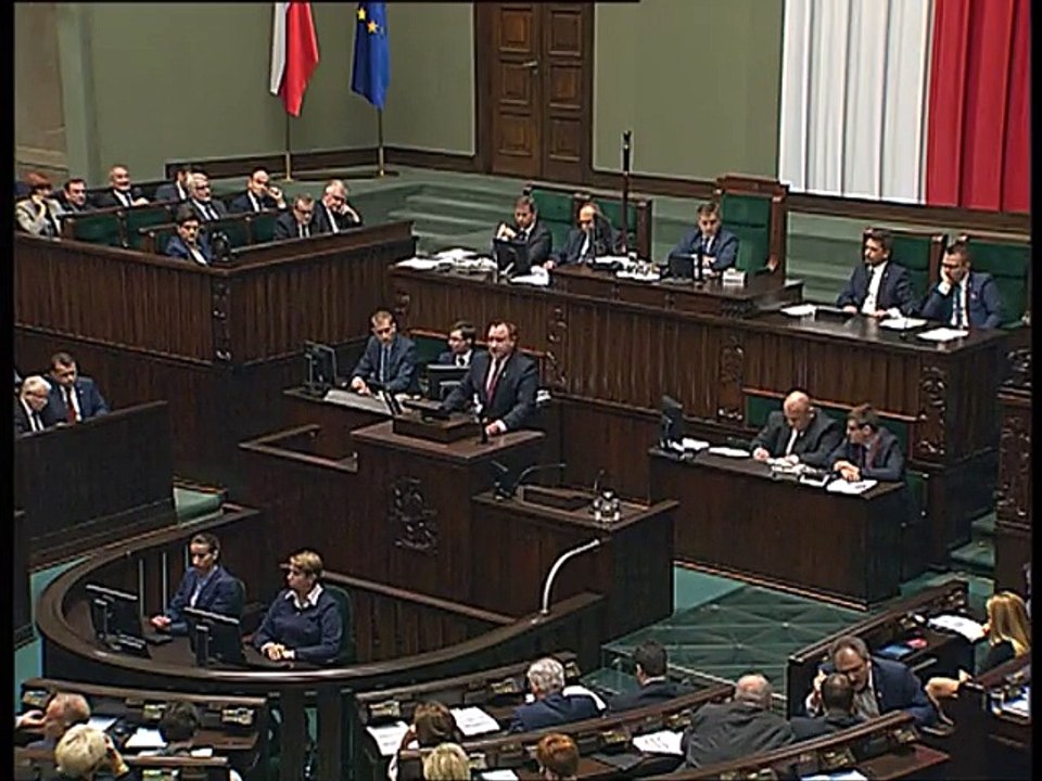 Poseł Paweł Grabowski - Wystąpienie z dnia 06 pa�dziernika 2016 roku.
