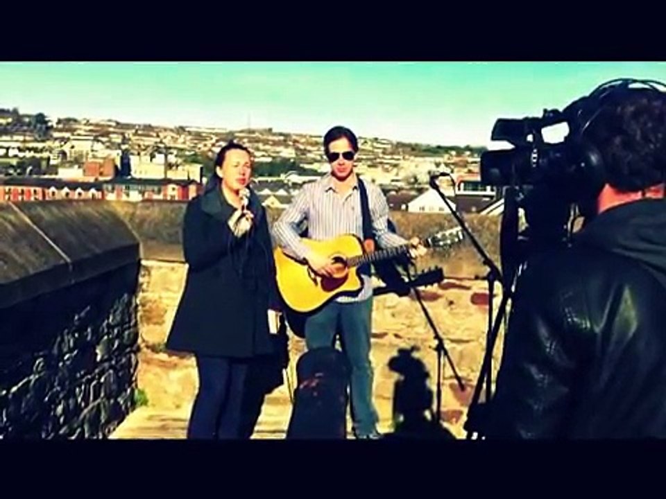 Ollie Laughton On Balcony TV