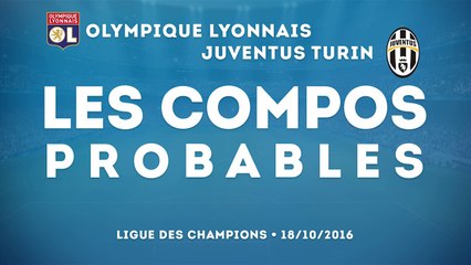 Download Video: OL - Juventus : les compositions probables !