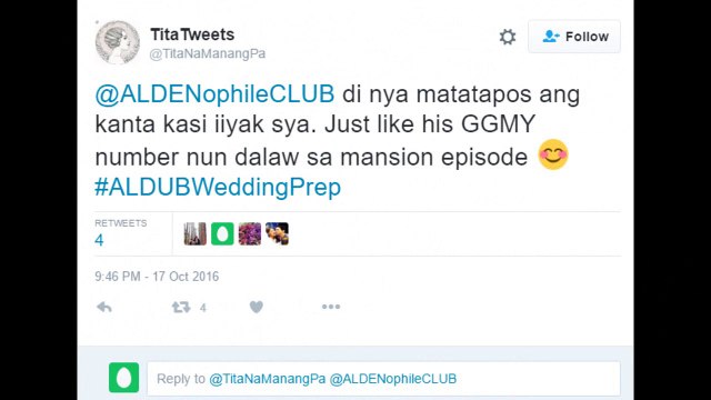 Eat Bulaga Oct. 18, 2016 Part 2: Ang paghihintay ni Alden Richards kay Maine Mendoza sa ALTAR