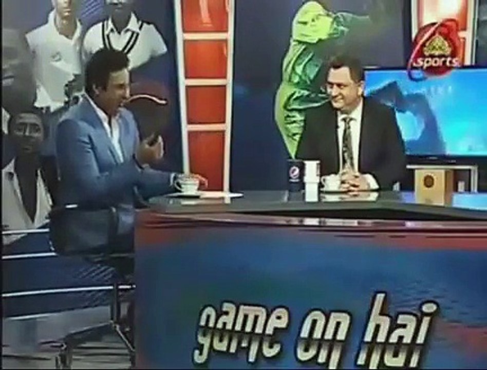Wasim Akram and Rashid Latif Shares a Funny Story about Pakistan Team Batting Collapse