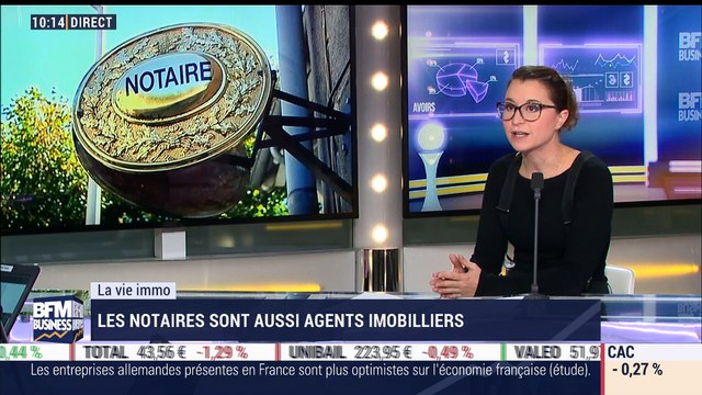 Marie Coeurderoy: Les notaires aussi sont des agents immobiliers - 17/10