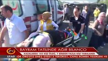 Bayram tatilinde ağır bilanço