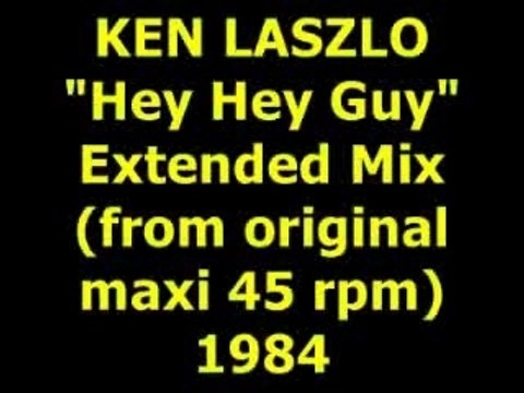 KEN LASZLO Hey Hey Guy Maxi 45 rpm