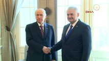 Başbakan Yıldırım, MHP Lideri Bahçeli'yi Kabul Etti