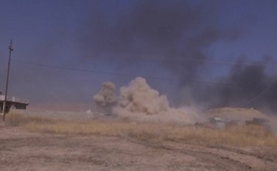 Aa Ekibi Musul'da Büyük Tehlike Atlattı