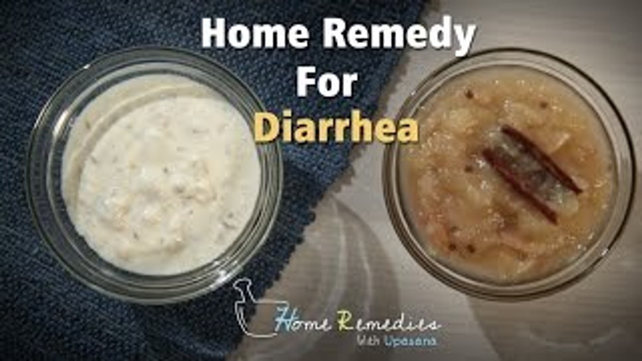 How To Cure Diarrhea | Two Natural Home Remedie...