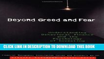 [PDF] Beyond Greed and Fear: Understanding Behavioral Finance and the Psychology of Investing Full