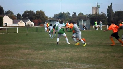 Coup franc valentin  USSM B - LUX