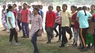 School Girls Practice for Dance Preparation of Independence Day Celebration at Patiala