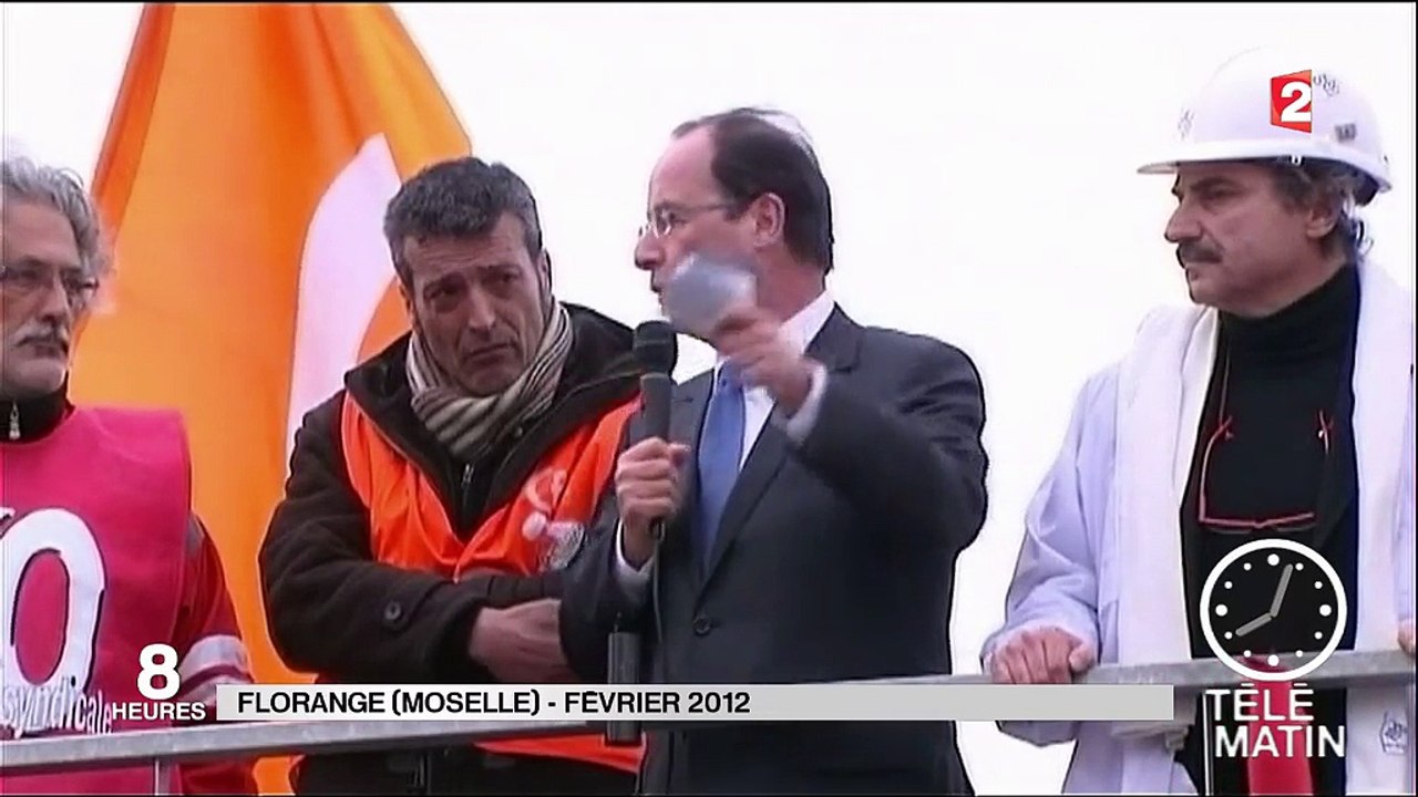 François Hollande de retour à Florange
