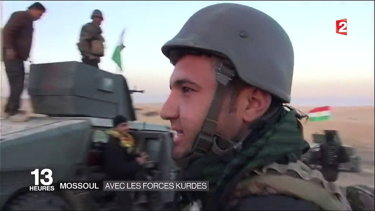 Irak : aux côtés des forces kurdes lancées dans la bataille de Mossoul
