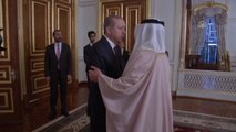 Cumhurbaşkanı Erdoğan, Birles¸ik Arap Emirlikleri Dıs¸is¸leri Bakanı El Nahyan'ı Kabul Etti
