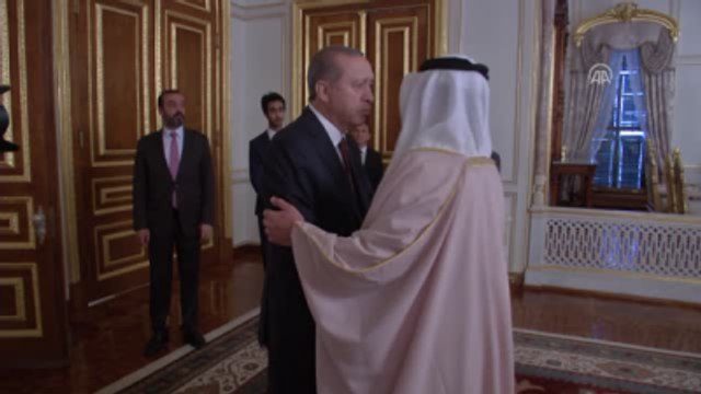 Cumhurbaşkanı Erdoğan, Birles¸ik Arap Emirlikleri Dıs¸is¸leri Bakanı El Nahyan'ı Kabul Etti