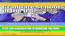 [PDF] DecisionGuides Grad Sch in US 2004 (Peterson s Graduate Schools in the U.S) Popular Colection