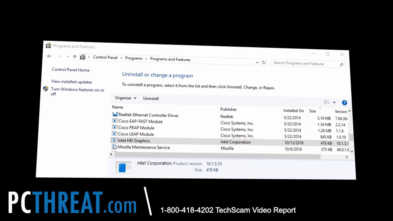 Remove 1-800-418-4202 TechScam