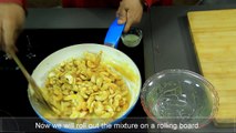 Kaju Chikki Recipe - Cashew Nuts Brittle - Caramelized Cashews