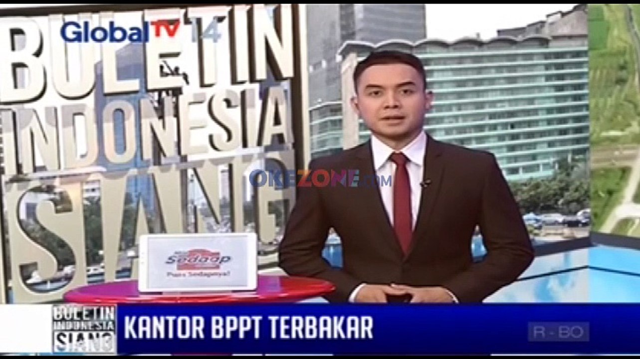 Kantor BPPT Bekasi Terbakar