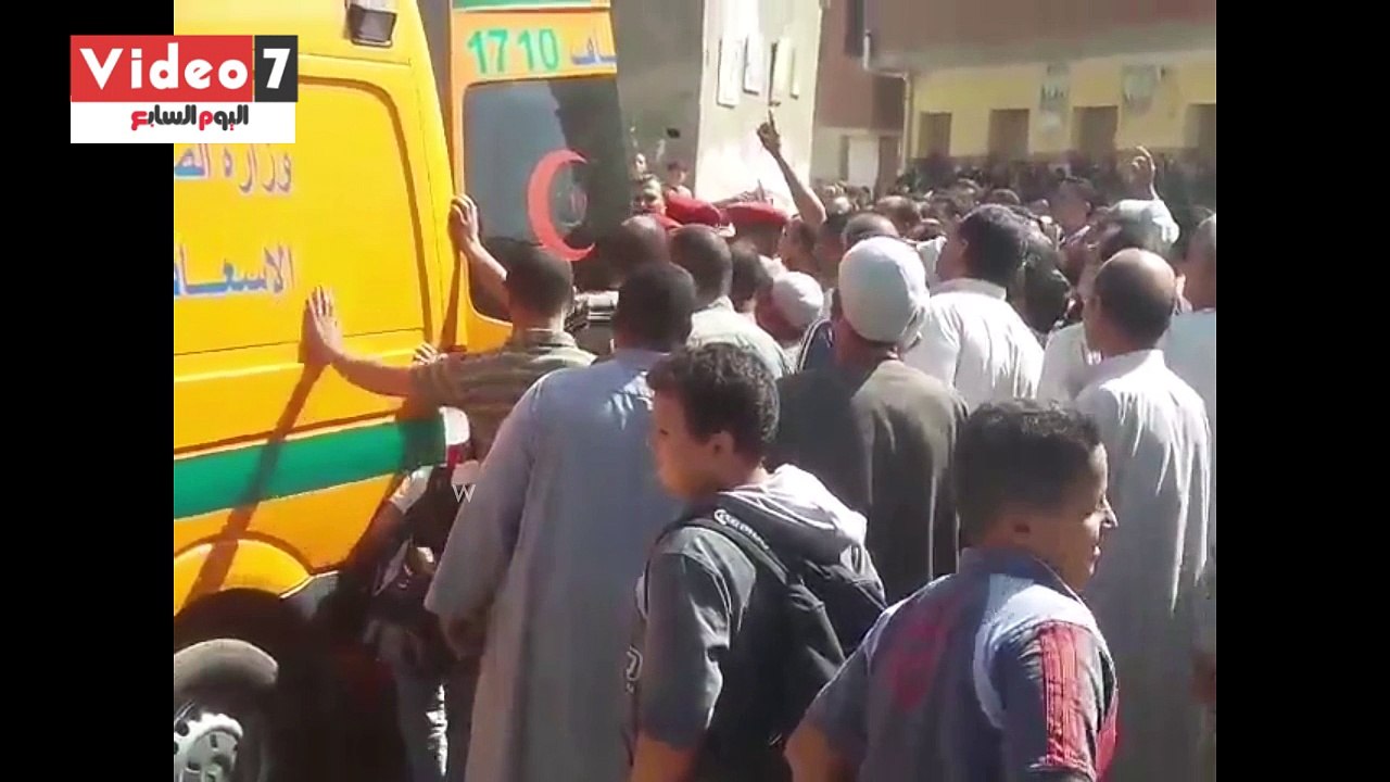 أهالى البحيرة يشيعون جثمان الشهيد "محمد أحمد" إلى مثواه الأخير