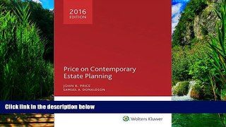 Big Deals  Price on Contemporary Estate Planning (2016)  Best Seller Books Most Wanted