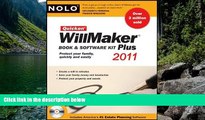 Deals in Books  Quicken Willmaker 2011 Edition: Book   Software Kit (Quicken Willmaker Plus)  READ