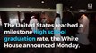 Nation’s high school graduation rate reaches new record high