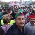 Young Girls dancing and celebrating PPP'S YOUM-E-SHUHADA