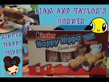 Kinder Happy Hippo | Taste Test | Liam and Taylor's Corner