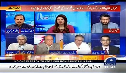 Hasan Nisar Owns everyone in the show