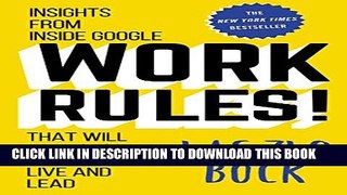 [PDF] Work Rules!: Insights from Inside Google That Will Transform How You Live and Lead Popular