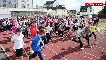 Carhaix. 400 enfants courent contre la maladie