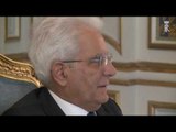 Roma - Mattarella riceve Vasco Errani, commissario straordinario del Governo (17.10.16)