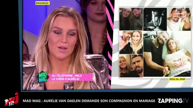 Mad Mag - Aurélie Van Daelen : Sa demande en mariage émouvante en plein direct (Vidéo)