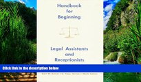 Big Deals  Handbook for Beginning Legal Assistants and Receptionists  Best Seller Books Most Wanted