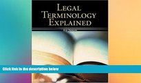 Must Have  Legal Terminology Explained (Mcgraw-Hill Business Careers Paralegal Titles)  READ Ebook