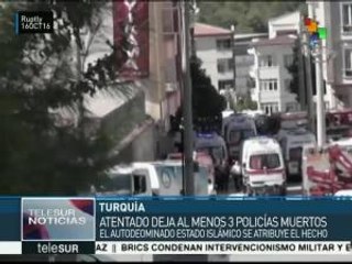 Daesh mata en atentado en Turquía a 11 personas
