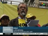 Exitosa la marcha en Chile contra el actual sistema de pensiones