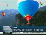 Celebra China Festival de globos aerostáticos