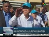 Haití: Ban Ki-moon visita a víctimas del huracán Matthew