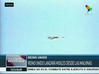 Download Video: Reino Unido avisa que hará pruebas balísticas en Islas Malvinas