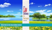 Big Deals  Law Dictionary for Nonlawyers (Paralegal Reference Materials)  Best Seller Books Best