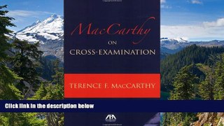 READ FULL  MacCarthy on Cross Examination  Premium PDF Online Audiobook